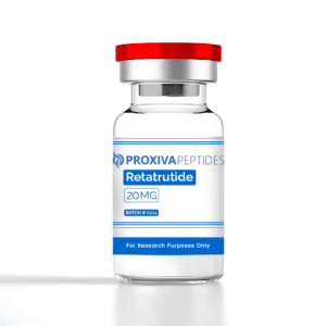 Proxiva Retatrutide 20mg research peptide vial