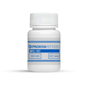 Proxiva BPC-157 500mg oral tablets bottle