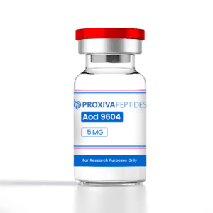 Proxiva AOD 9604 5mg research peptide vial