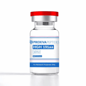 Proxiva HGH 191aa 10IU research peptide vial